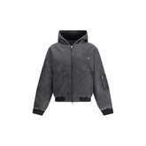 Represent Gray Cotton Bomber